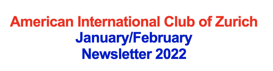 January/February 2022 Newsletter